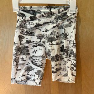 We Wore What Biker Shorts XS (CottageCore design)